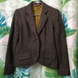 MAXIM’S COLLECTION TWEED BLEND JACKET/BLAZER SMALL